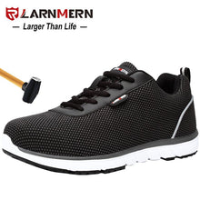 Load image into Gallery viewer, Safety Work Steel Toe Lightweight Shoes
