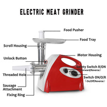 Load image into Gallery viewer, Premium Electric Meat and Sausage Grinder
