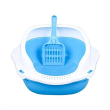 Load image into Gallery viewer, Kitty Cat Litter Box Small Corner Furniture
