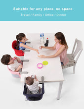 Load image into Gallery viewer, Portable Table High Chair Booster Eating Seat

