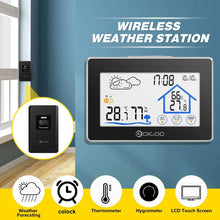 Load image into Gallery viewer, Indoor Outdoor Home Weather Station
