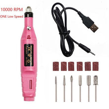 Load image into Gallery viewer, Portable Electric Nail File Drill Machine Kit
