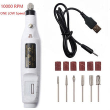 Load image into Gallery viewer, Portable Electric Nail File Drill Machine Kit
