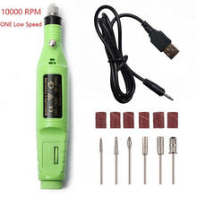 Load image into Gallery viewer, Portable Electric Nail File Drill Machine Kit
