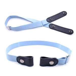 20 Styles Buckle-Free Waist Belt For Jeans Pants,No Buckle Stretch Elastic Waist Belt For Women/Men,No Hassle Belt