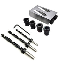 Load image into Gallery viewer, Pocket Hole Angle Drill Guide Jig
