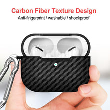 Load image into Gallery viewer, Carbon Fiber Airpods Pro Case Protective Cover
