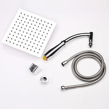 Load image into Gallery viewer, Rainfall Shower Head Square Stainless Steel
