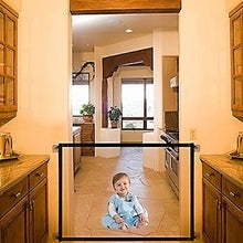 Load image into Gallery viewer, Retractable Stairs Baby Safety Gate
