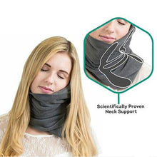 Load image into Gallery viewer, Premium Travel Neck Airplane Pillow Neck Support Flight Pillow
