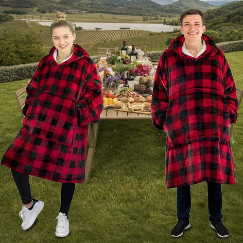 Super Soft Hoodie Blanket Oversized Comfy Sweatshirt Blanket