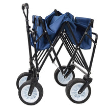 Load image into Gallery viewer, Heavy Duty Collapsible Folding Utility Beach Wagon All Terrain Cart

