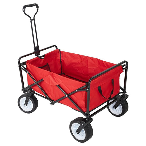 Heavy Duty Collapsible Folding Utility Beach Wagon All Terrain Cart