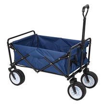 Load image into Gallery viewer, Heavy Duty Collapsible Folding Utility Beach Wagon All Terrain Cart
