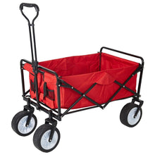 Load image into Gallery viewer, Heavy Duty Collapsible Folding Utility Beach Wagon All Terrain Cart
