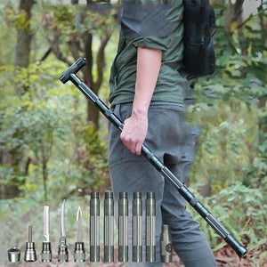 Heavy Duty Collapsible Tactical Survival Walking Stick