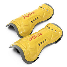 Load image into Gallery viewer, Heavy Duty Soccer Shin Guards Compact Pads
