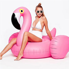 Load image into Gallery viewer, Pink Flamingo Float Inflatable Party Pool Float for Summer

