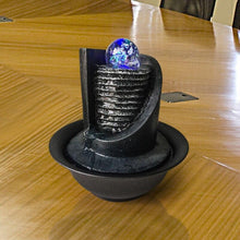 Load image into Gallery viewer, Resin Indoor Tabletop Water Fountain For Desktop
