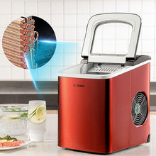 Load image into Gallery viewer, Premium Portable Countertop Sonic Ice Maker Machine
