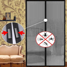 Load image into Gallery viewer, Heavy Duty Magnetic Mesh Screen Doorway Mosquito Net

