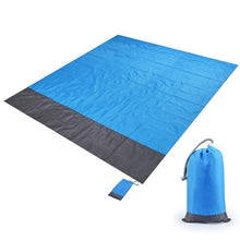 Load image into Gallery viewer, Large Sand Free Beach Blanket Mat
