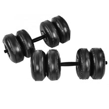Load image into Gallery viewer, Premium Water Filled Adjustable Dumbbells Weight Set
