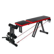 Load image into Gallery viewer, Adjustable Weight Lifting Dumbbell Workout Folding Bench
