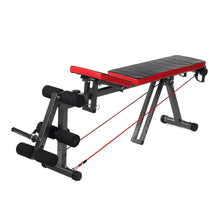 Load image into Gallery viewer, Adjustable Weight Lifting Dumbbell Workout Folding Bench
