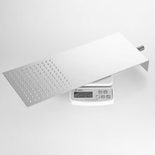 Load image into Gallery viewer, Square Rainfall Ceiling Shower Head Stainless Steel

