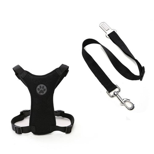 Dog Car Harness Seat Belt Restraint