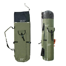Load image into Gallery viewer, Fishing Tackle Rod Holder Backpack
