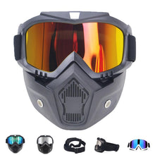 Load image into Gallery viewer, Snow Ski Goggles With Mouth Filter
