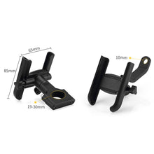 Load image into Gallery viewer, Motorcycle Cell Phone Holder Handlebar Mount Aluminum Alloy
