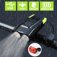 Load image into Gallery viewer, LED Bike Headlights 4000mAH
