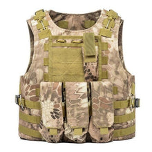 Load image into Gallery viewer, Military Tactical Plate Carrier Vest
