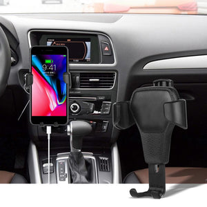 AUTOMATICALLY LOCKING WINDSHIELD PHONE HOLDER