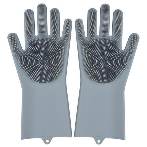 SILICONE DISH WASHING GLOVES