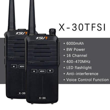 Load image into Gallery viewer, Long Range Waterproof Walkie Talkie Radio 400-470MHz
