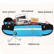 Load image into Gallery viewer, WATERPROOF RUNNING WAIST BELT BAG
