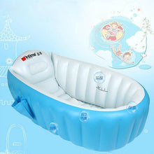 Load image into Gallery viewer, Infant Baby Inflatable Shower Bathtub
