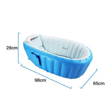 Load image into Gallery viewer, Infant Baby Inflatable Shower Bathtub
