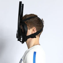 Load image into Gallery viewer, Full Face Snorkel Underwater Mask With Double Breath Tubes

