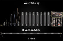 Load image into Gallery viewer, Collapsible Tactical Survival Walking Stick
