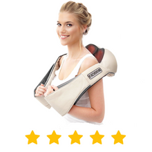 Load image into Gallery viewer, Premium Shiatsu Back Neck and Shoulder Massager with Heat
