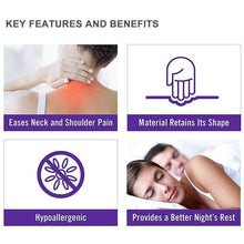 Load image into Gallery viewer, Premium Side Sleeper Pillow Adjustable Neck Shoulder Pain
