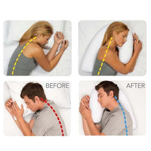 Load image into Gallery viewer, Premium Side Sleeper Pillow Adjustable Neck Shoulder Pain
